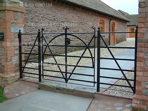 Pedestrian iron gates, Devon & Somerset